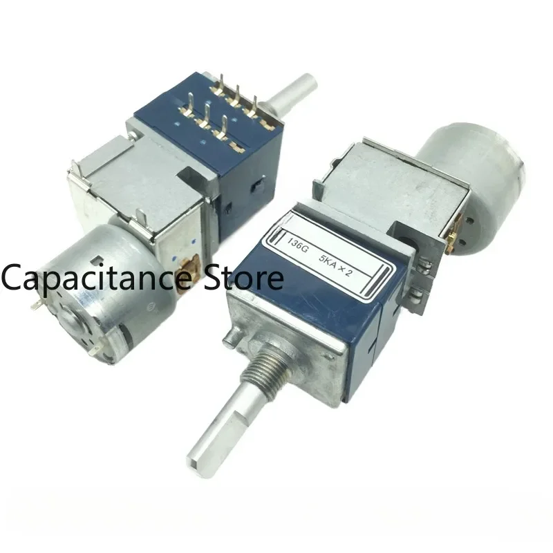 5PCS Original RK27 typ motor volumen verstärker dual potentiometer A5K 10K 20K 50K 100K
