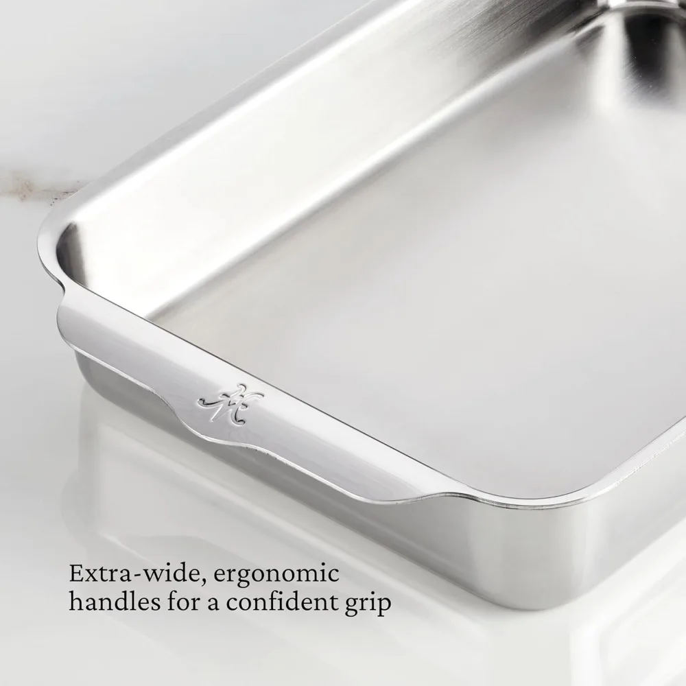Hestan Provisions OvenBond - مقلاة خباز مستطيلة ثلاثية الطبقات مقاس 9 × 13