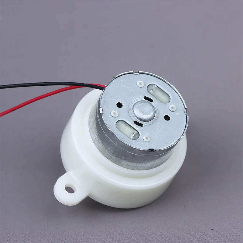 DC 3V-7.4V 5V 12RPM Slow Speed Mini 300 Gear Motor Micro 32mm Plastic Gearbox Gear Reduction Motor DIY Stage Lights Toy Model