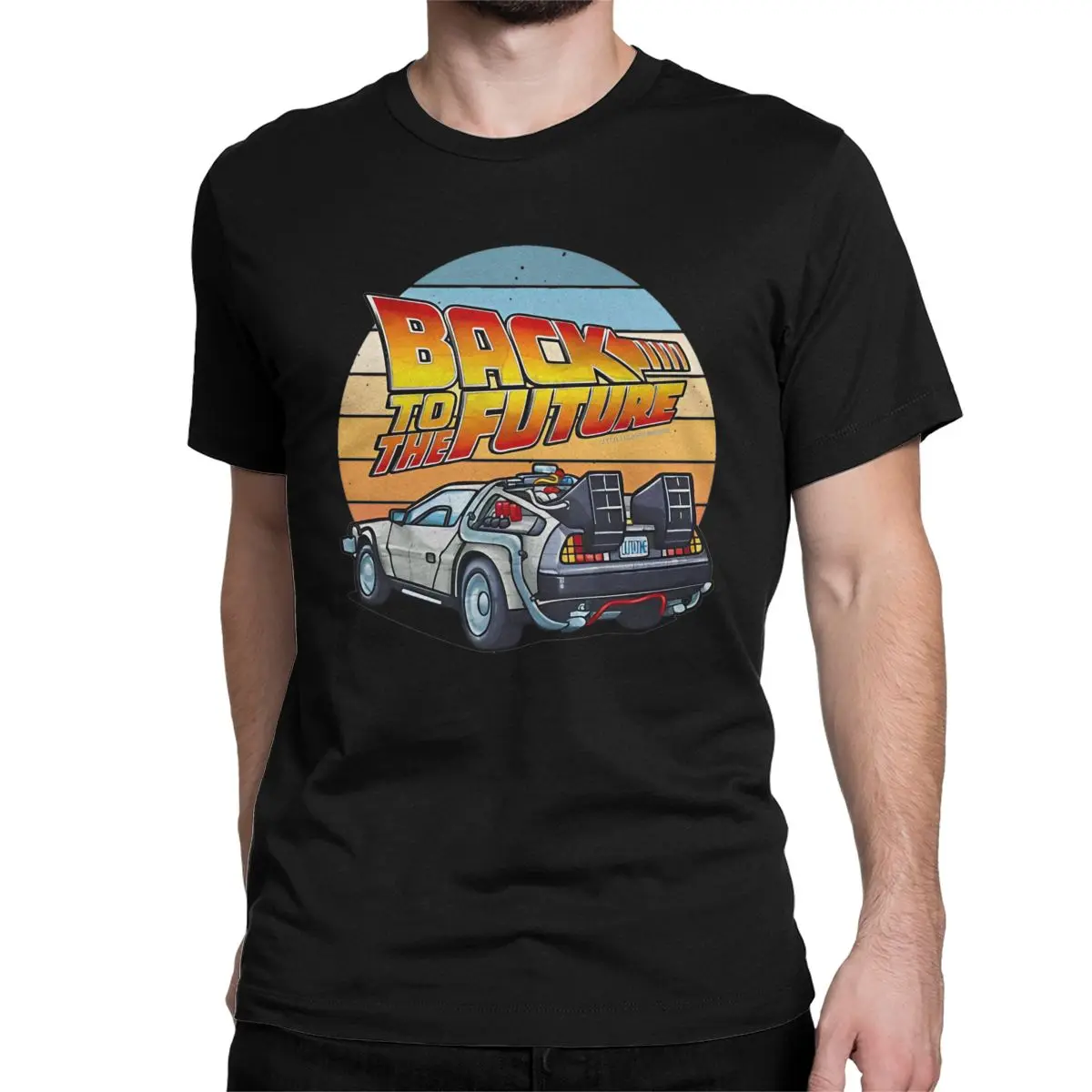 Back To The Future DeLorean Film McFly T-Shirts for Men Women 100% Cotton T Shirts Movie Series Tee Shirt New Arrival Tops