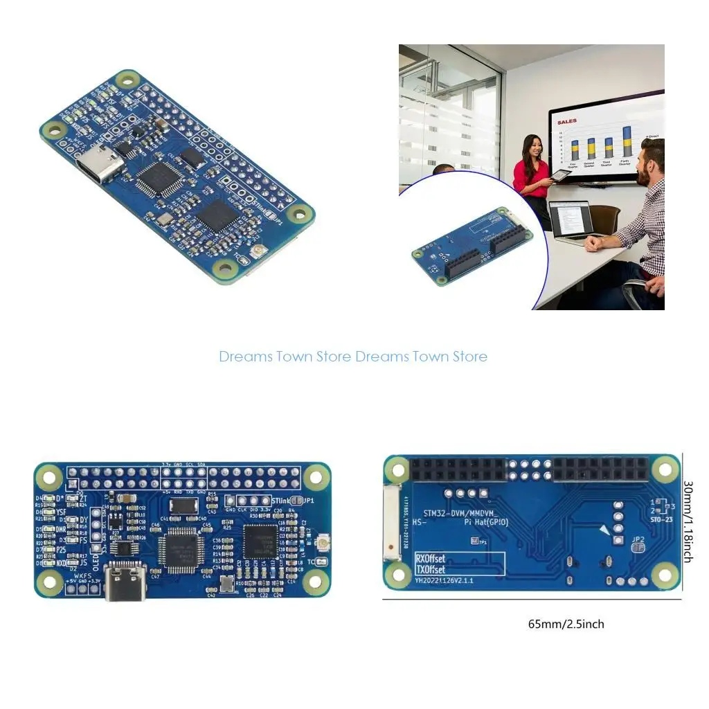 

HX6A Многофункциональная миниатюрная плата с богатыми интерфейсами для BluedV с интеграцией