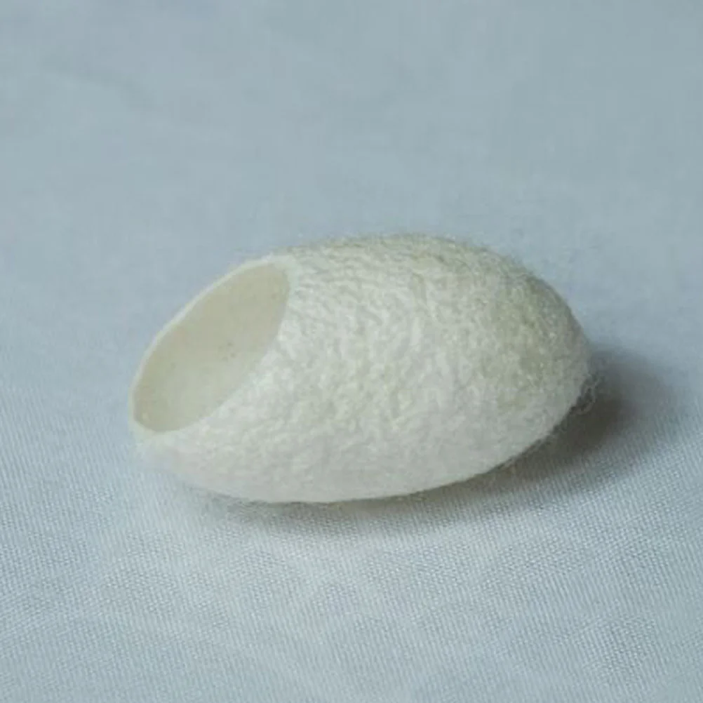 Silk Cocoons for Face Facial Cleanser Balls Silkworm Cleansing Blackhead FingerBall