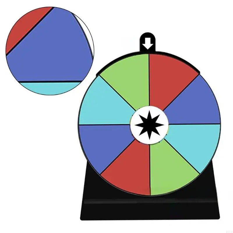 R6FD Prize Toy Wheel Spinner com suporte para carnavais, feiras festividades