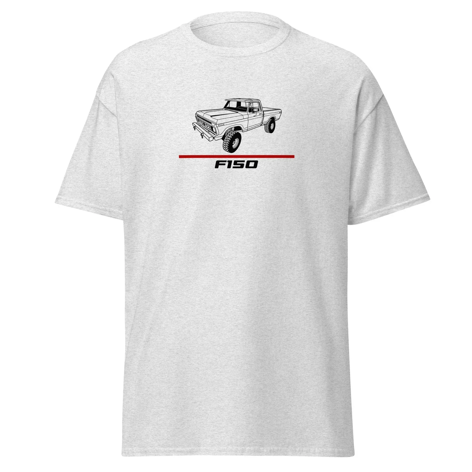 

F150 1976 Car Enthusiast T-shirt Summer 100% Cotton Cool Tee S-3XL