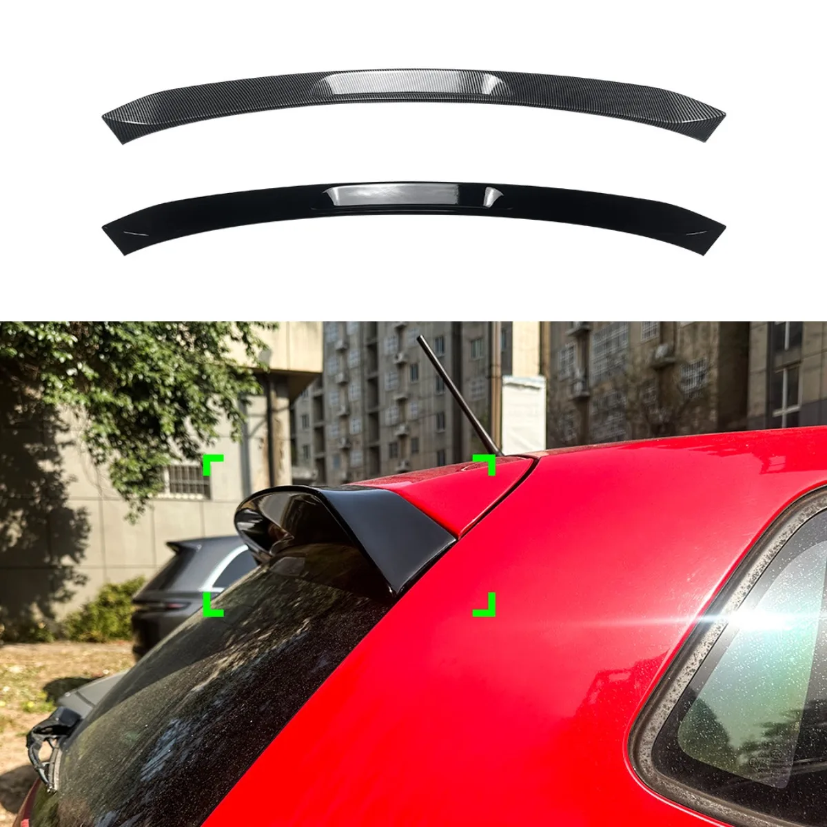 Car Rear Spoiler Wi…