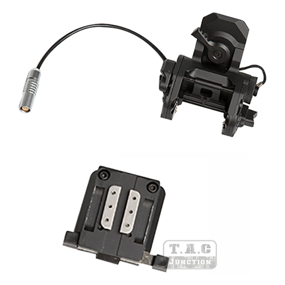 Tactical GSGM NVG Mount w/Helmet Shroud Adapter Plate for ANVIS Night Vision