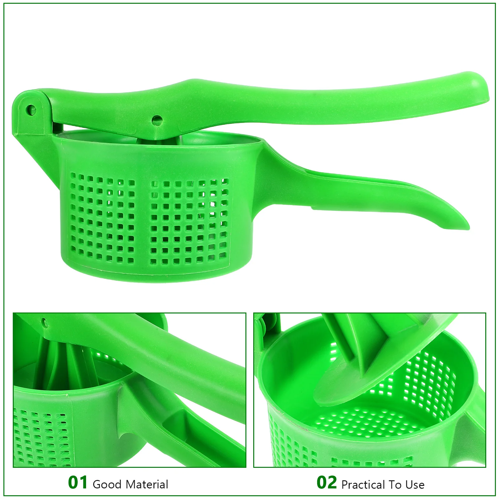 

Dryer Hand Press Water Squeezer Stuffing Remover Fruit Food Vegetable Green Manual
