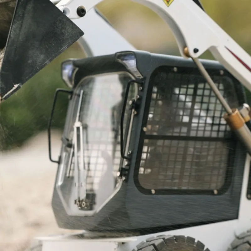 1/14 RC hydraulischer Kompaktlader SM450 I6S Fernbedienung bemalt zusammengebautes Auto mit Rädern Fahrzeug Sound Licht Servo Spielzeugmodell