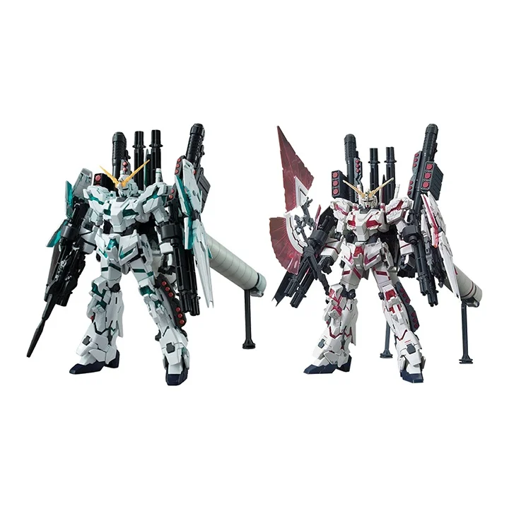 BANDAI Mobile Suit Gundam Unicorn HG Full Armed Unicorn Destroy Mode Model Kits 13cm 4543112894878