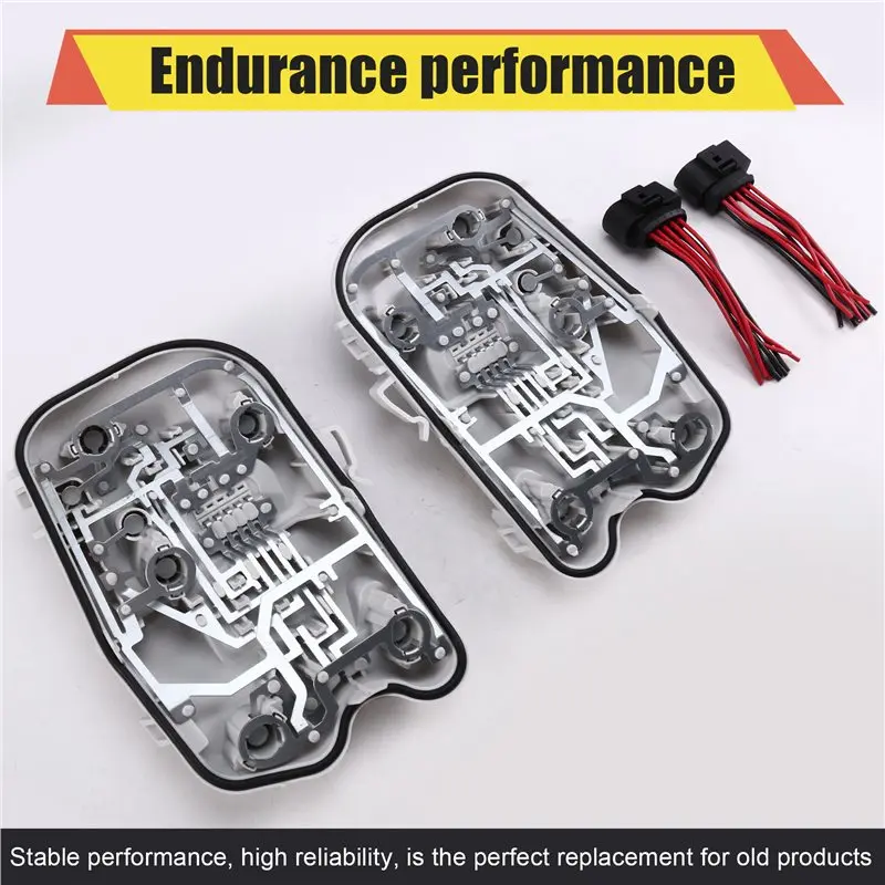 N26R-Tail Light Bulb Lamp Holder With Plug For A6 C6 SALOON 2004-2008- Left& Right Rear Side 4F5945221C 4F5945222C