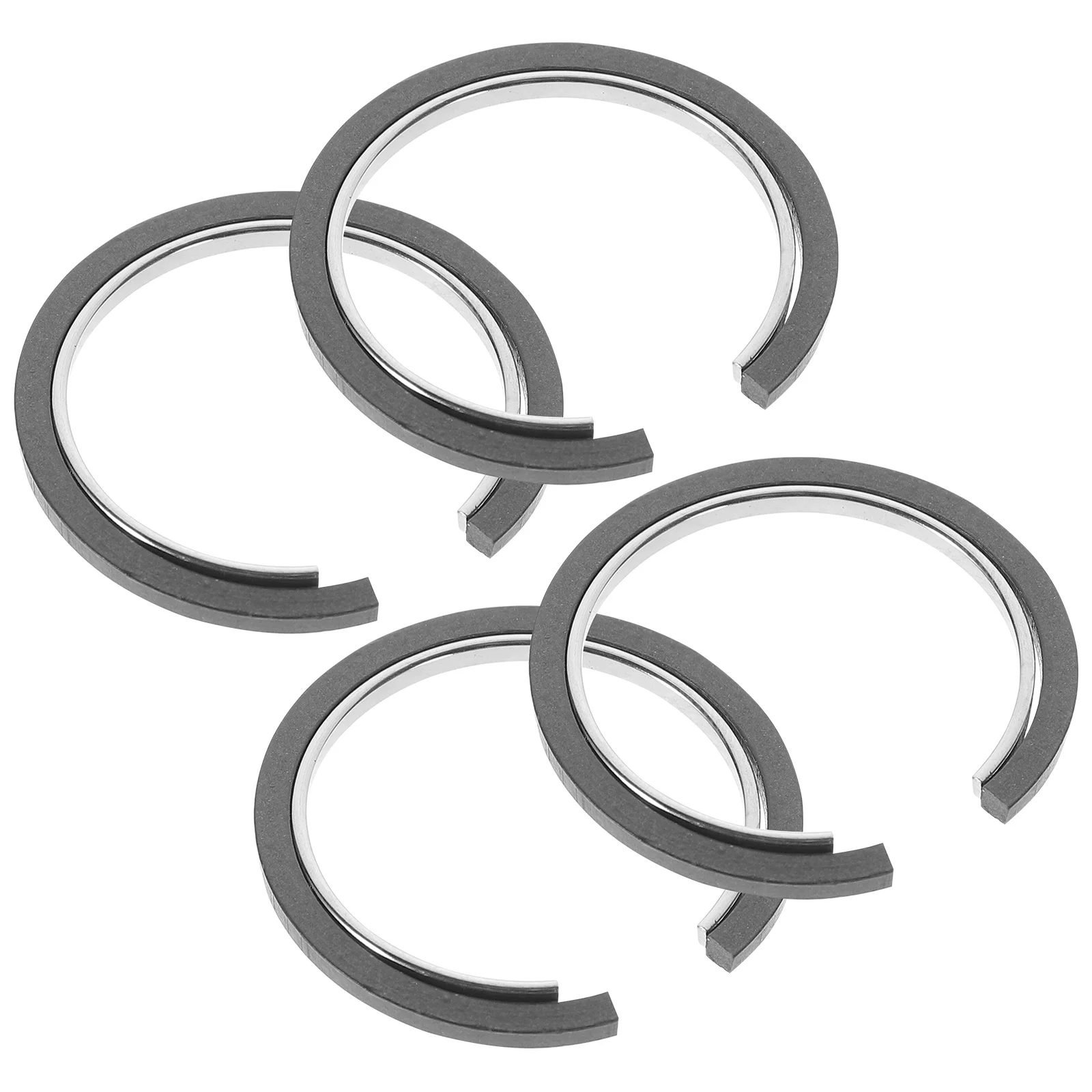 

4Sets Impact Wrench Retaining Rings Metal Socket Retainer Clips Replacement Tool Parts Compatible with Hm0810 Wrench Ring