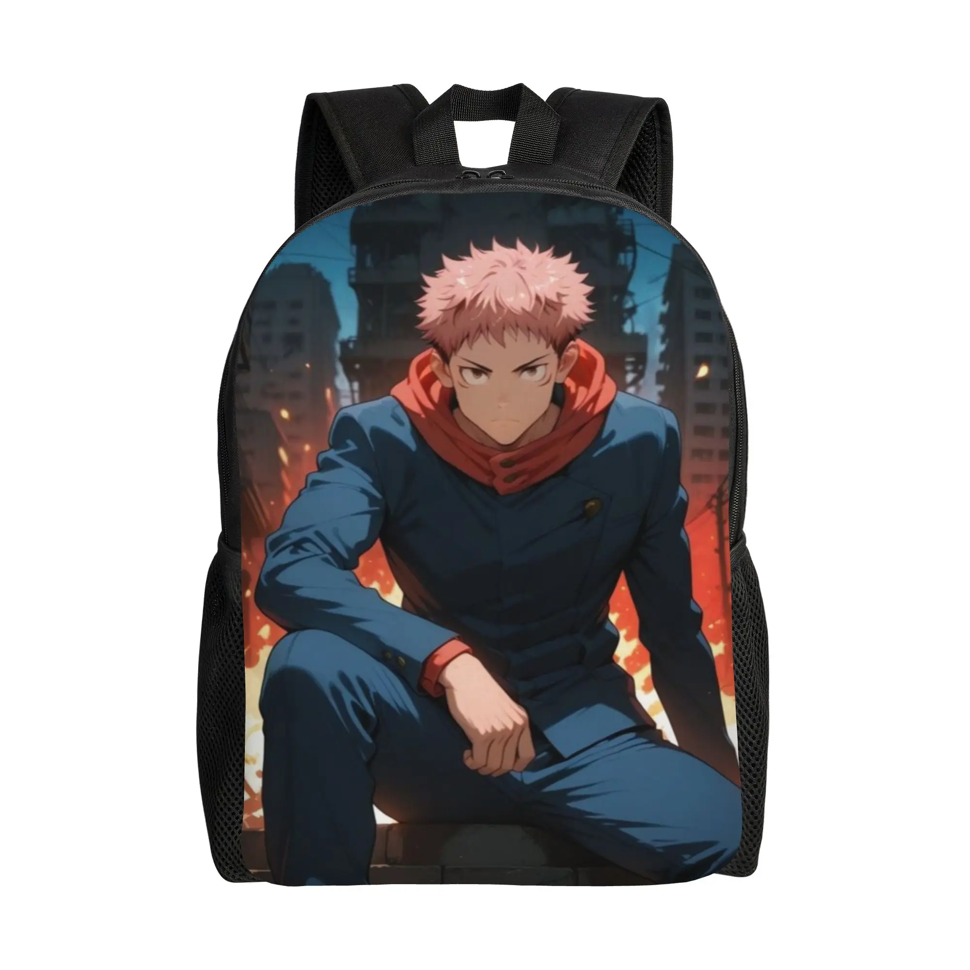 Back to school season Snack Storage Yuji Itadori (11) Laptop Bag Jujutsu Kaisen Unisex Backpack