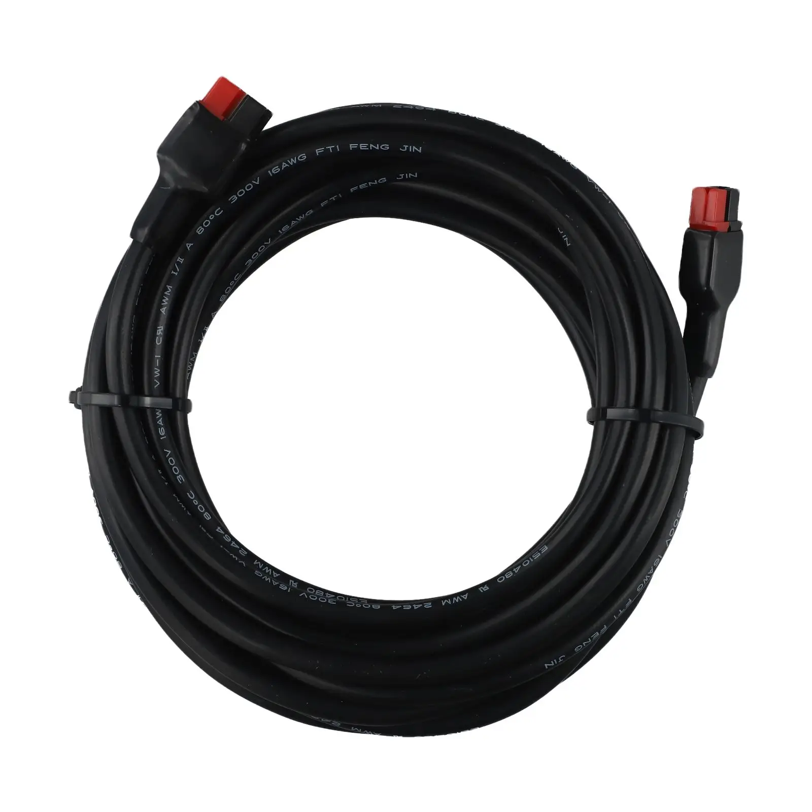 

45A Solar Cable 16AWG Solar Cable Reliable Current High Temperature Resistant Optimal Conductivity For Anderson Connector