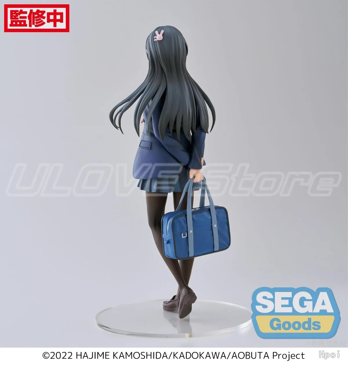 

Оригинальная SEGA Luminasta Young Pig-head Boy Won't Dream of Rabbit Girl Senior Sister Sakurajima Mai, аниме-фигурка, модель в подарок