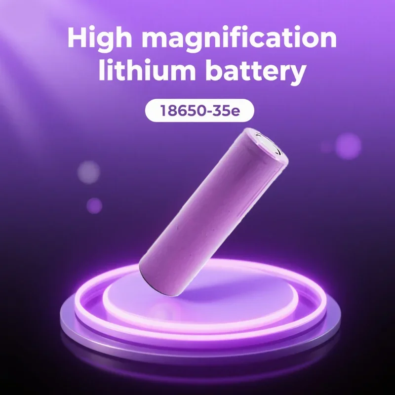 New Original ICR18650 Large Capacity Rechargeable Lithium-ion Battery 3.7V 3500mah, Suitable For Various Electronic Products DIY