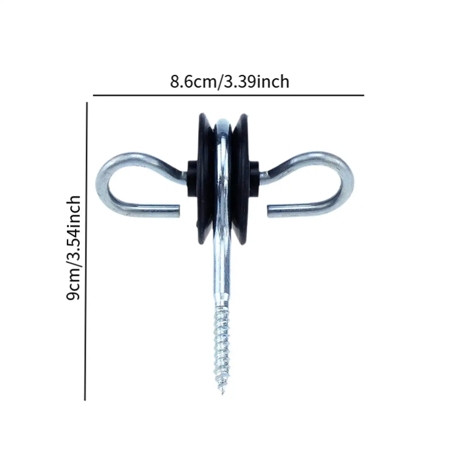 Electric Fence Wood Post Gate Handle Anchors Sturdy Double Hook Insulator Pack for Farm Use view 6