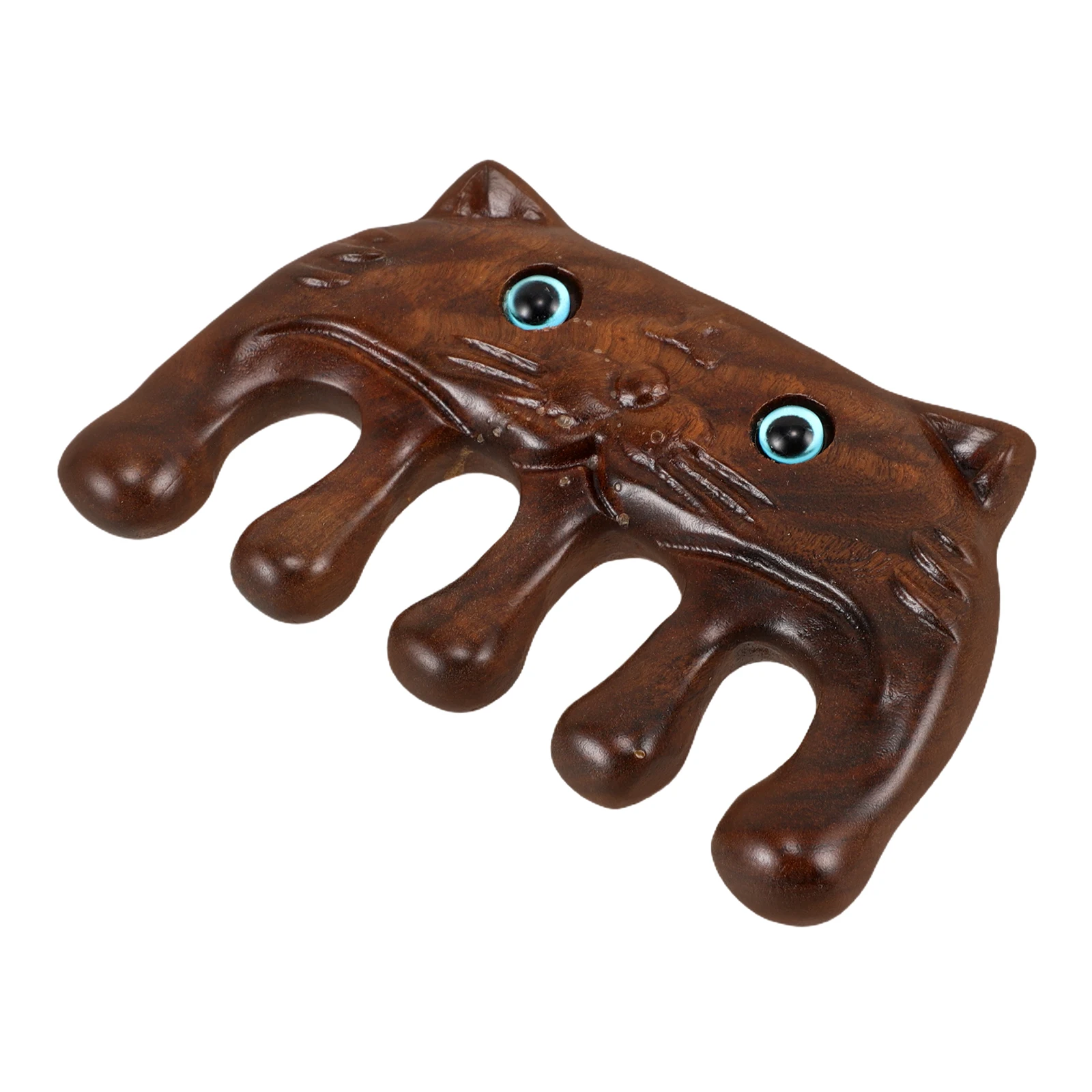 

Meridian Massage Comb Scalp Massager Wooden Wide For Daily Use Portable Design Promotes Blood Flow Relieves Fatigue