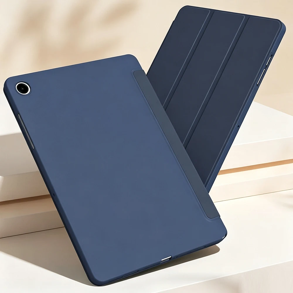 For Samsung Galaxy Tab A9 + Plus 2023 / A11 Plus 2025 11 inch ,SM-X210 X215 X230 X235 Soft Silicone Tablet Case Flip Smart Cover