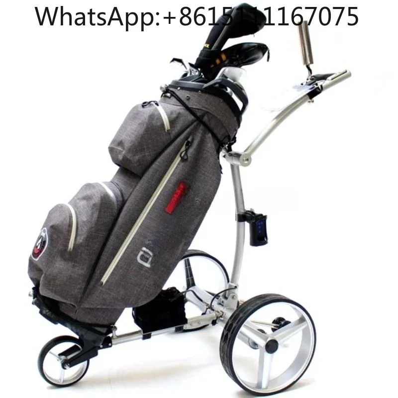 Wireless Remote Electric Golf Bag Push Ca rt, Fast Delivery