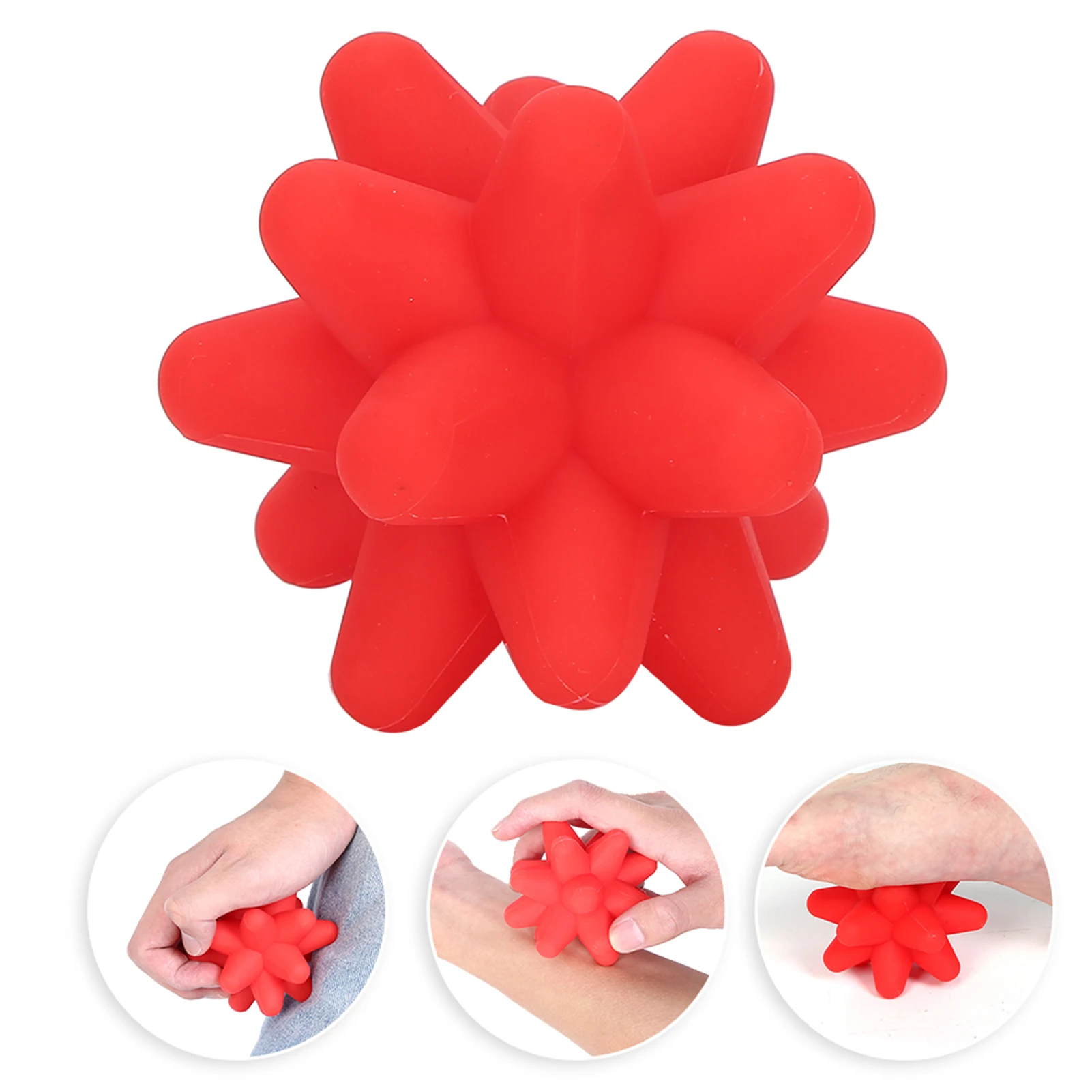 

Acupoint Massage Ball Muscle Release Deep Tissue Massage Tool Silicone Fitness Ball