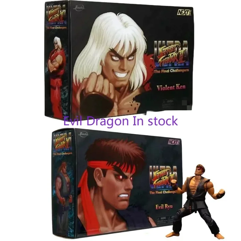 Jada Toys Ultra Street Fighter II M. Dhalsim Bison Ken RYU Chun Li 6-inch Action Figure Collectible Toy Gift Ready in Stock