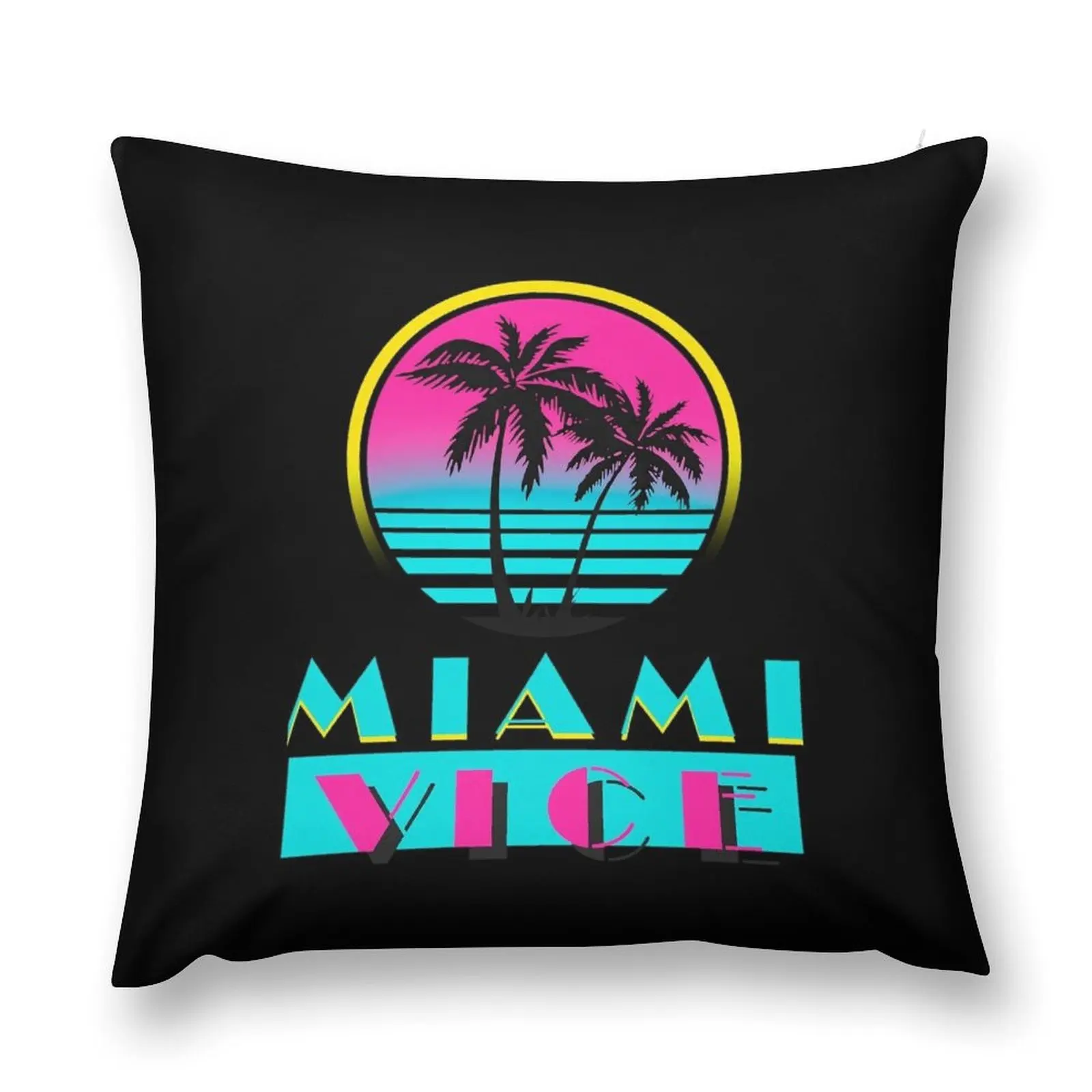 

Miami Vice Racerback\t Throw Pillow Pillowcase pillowcases for sofa cushions Christmas Pillow Covers pillow