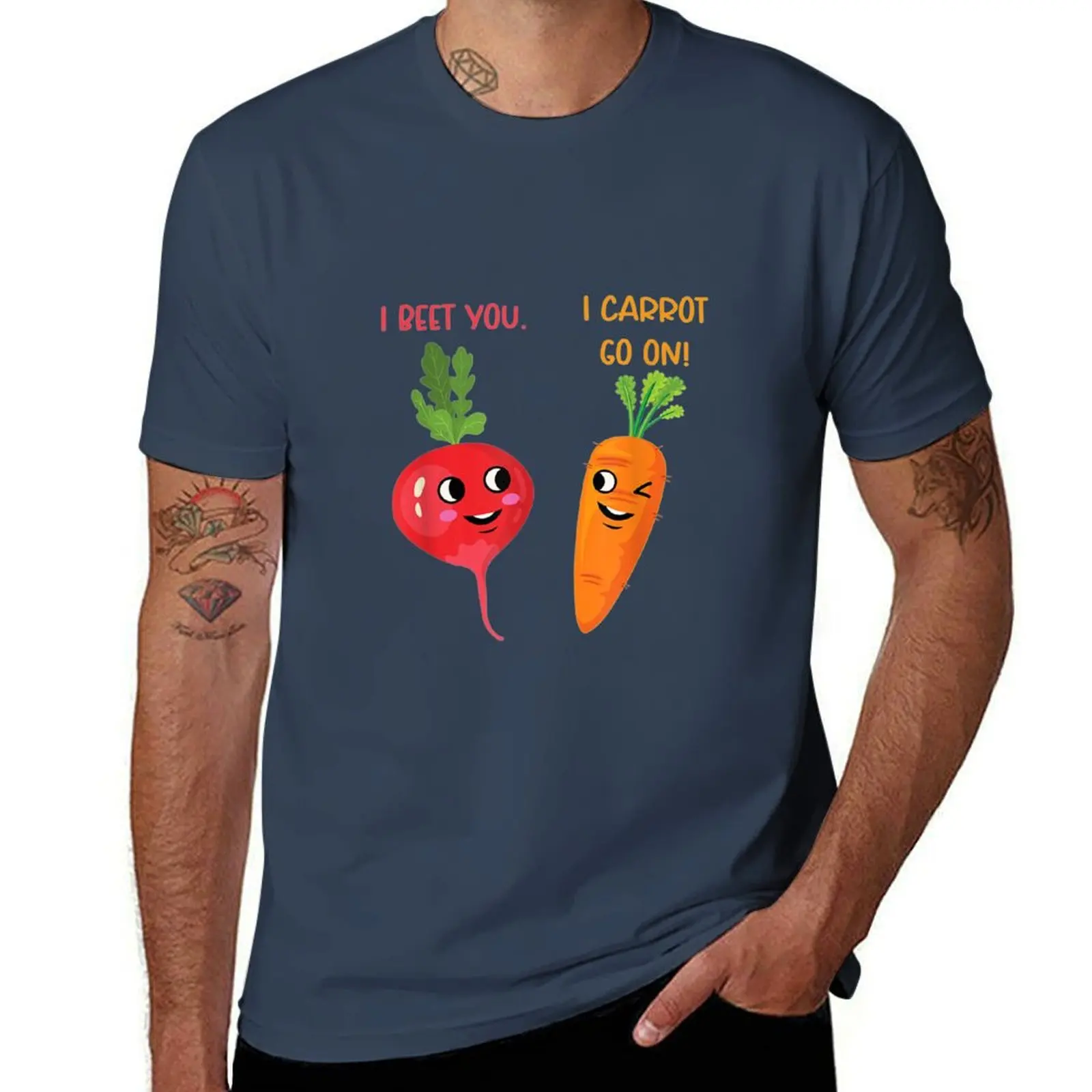 

Carrot Beet Go Funny Radish Beetroot Pun T-Shirt man tshirt t shirt men 100% cotton luxury brand T-Shirt