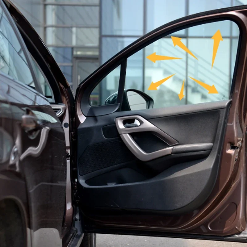 Joint Porte Fenêtre Voiture Bande Caoutchouc Supérieure Pour Peugeot 2008 - Avant Droit