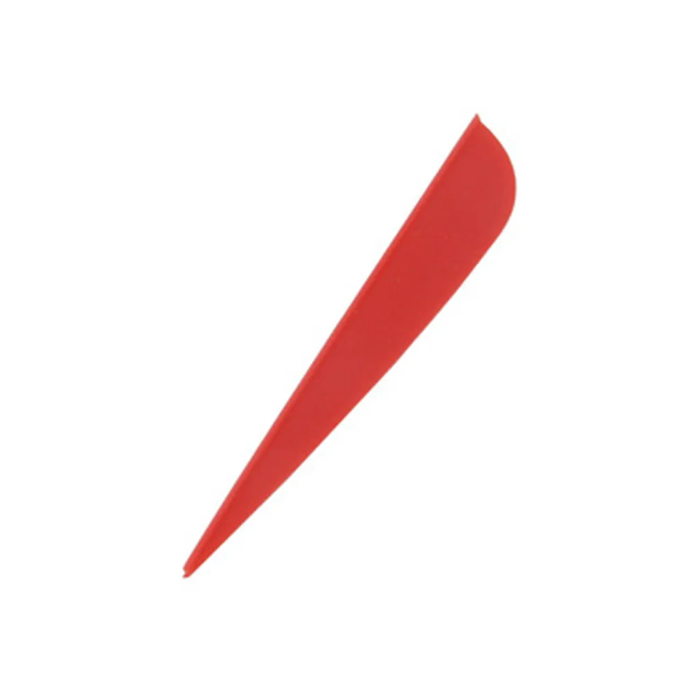 

27Pcs Fletching 3 Inches Archery Vane Water Drop Shape Enhanced Arrow Control Universal Fit All Shafts Easy Adhere Mixed