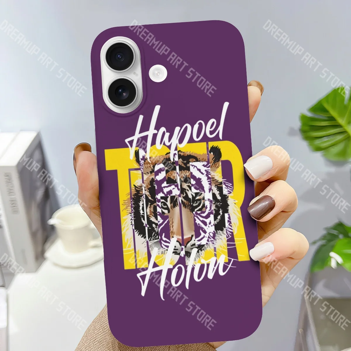 Hapoel Holon BC Case for iPhone 17 16 15 14 11 Pro Max 13 12 Air Mini XR XS X 8 7 6 6S Plus Soft Silicone Shockproof Cover