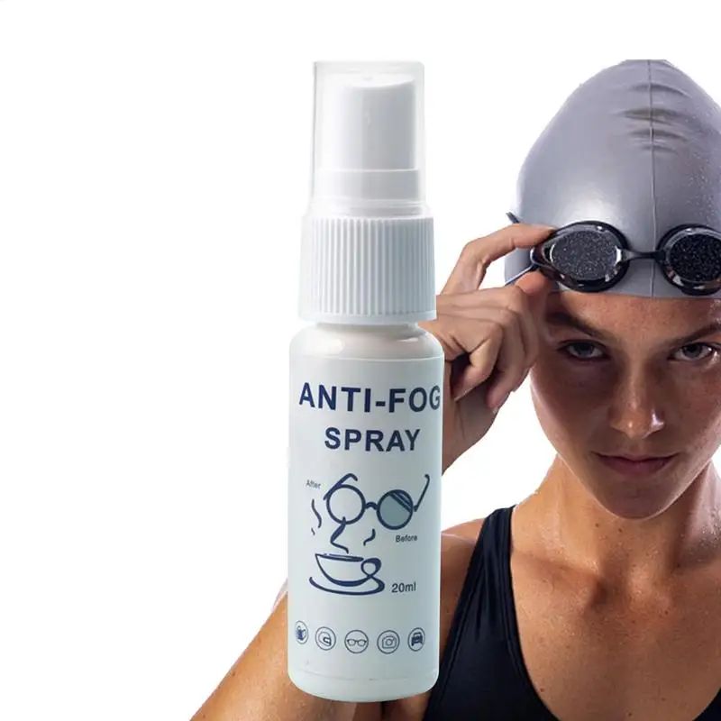 20ml Anti Fog Spray for Glasses Windshield Defogger Eyeglass Lens Glass Cleaner Safety Eyeglass Defogger Mirror Coating Agent