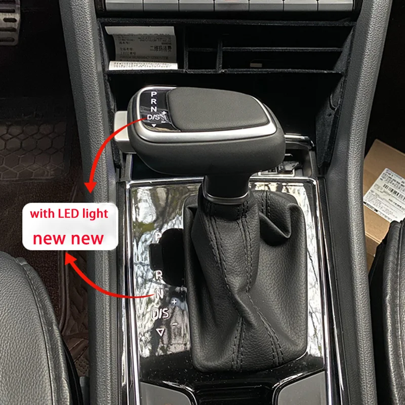 

Ручка переключения передач с LED-индикатором и кожаной отделкой для Skoda Octavia Jingrui Xinrui Yeti Wild Emperor Speed