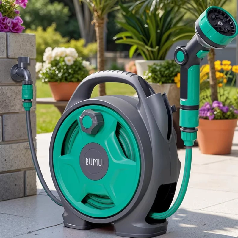 Urban Garden Watering Hose Gooseneck Tubing Unicycle Water Hose Sprayer Granulator PVC Pipe Drip Irrigation Agriculture Backyard
