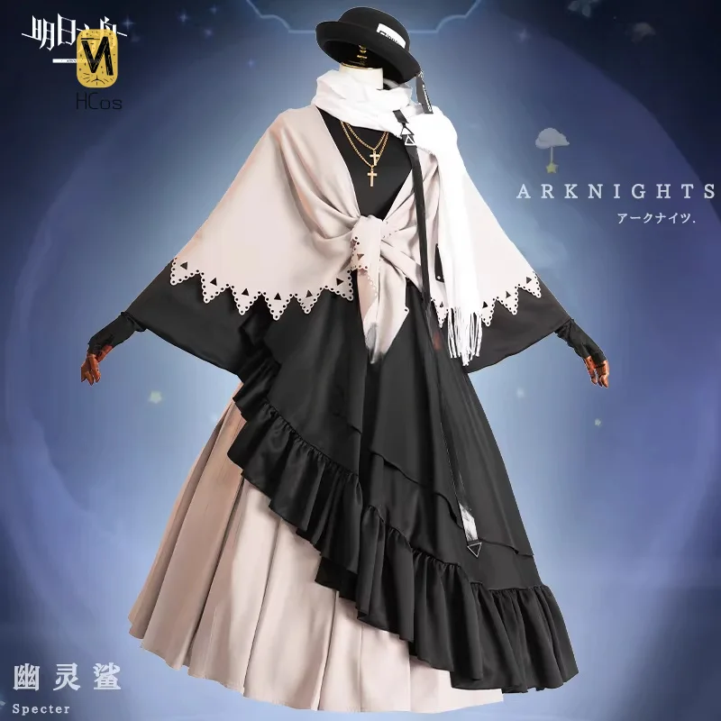 

HCos Arknights Cosplay Costume Women Dress Anime Party Uniform Hallowen Play Role Clothes