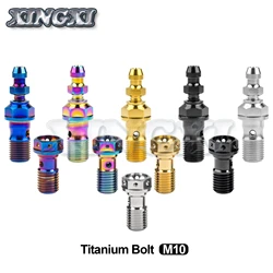 Xingxi Titanium Alloy Bolts Of Motorcycle Brake Caliper Tubing Screw M10x Pitch1.0 /1.25mm  For Ducati