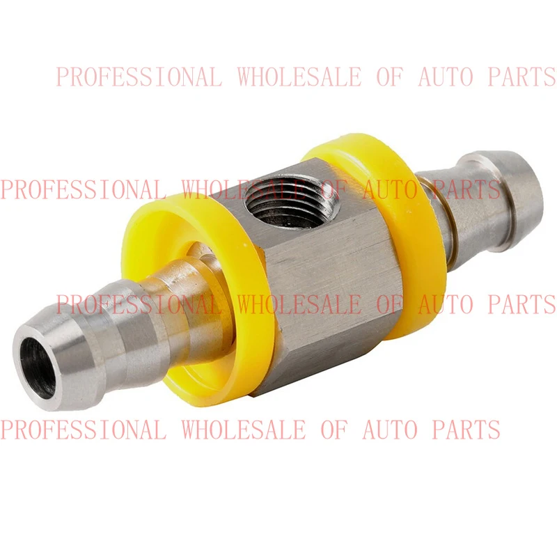 V+ for 3/8  Fuel Line Fuel Pressure Gauge Sensor T-Fitting Adapter 1/8-27 NPT