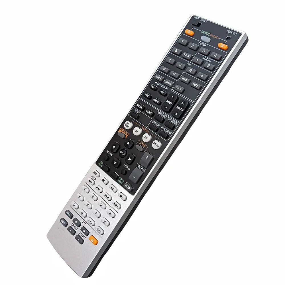 Remote Control fit for Yamaha AV Receiver RAV336 WT92720US  RX-A700 RX-V667 RX-A700BL HTR-6063 Sub Remote RAV337 RAV338