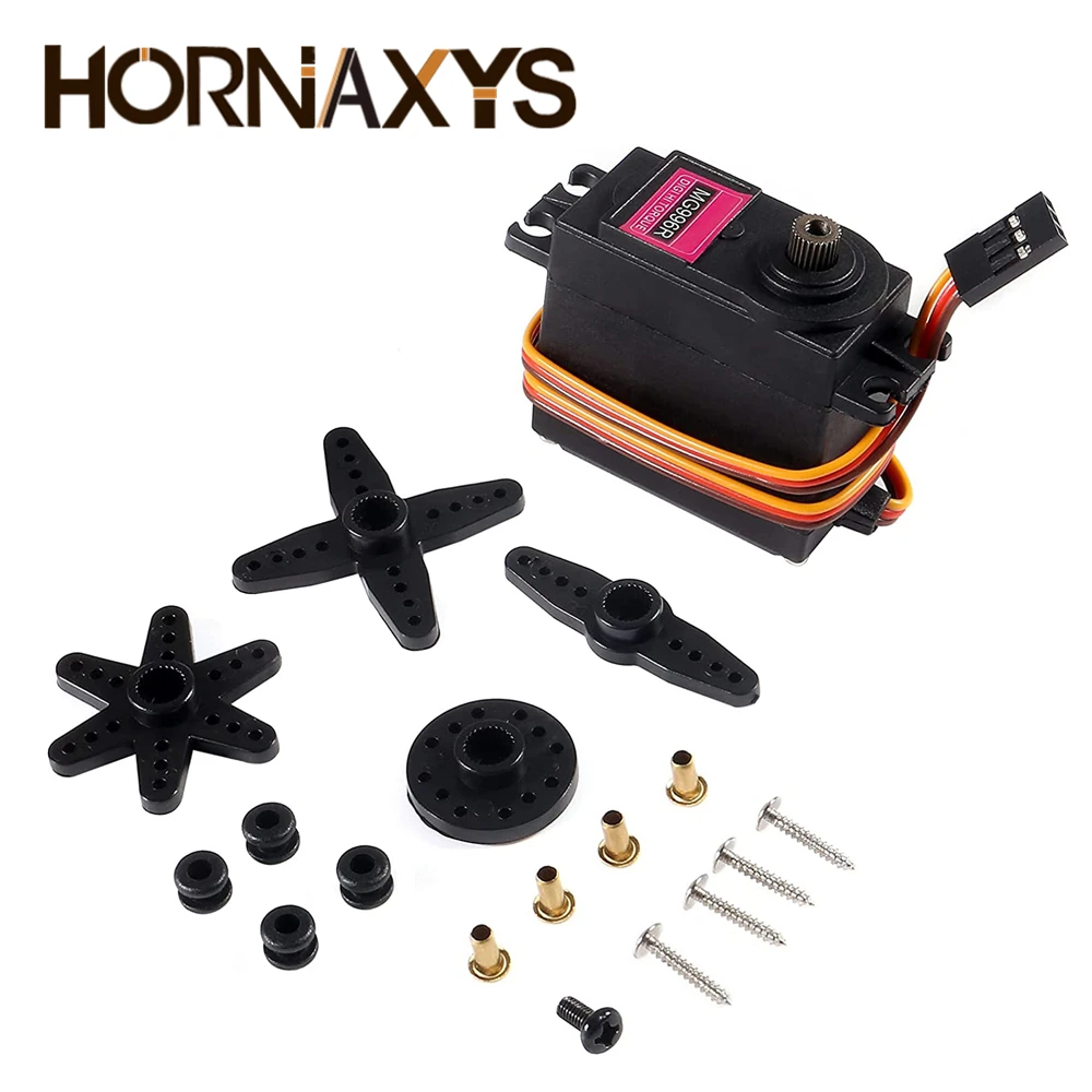 5/10pcs 13KG 15KG Servos Digital MG995 MG996 MG996R Servo Metal Gear for RC Car Robot Helicopter Boat For Arduino Diy Kit