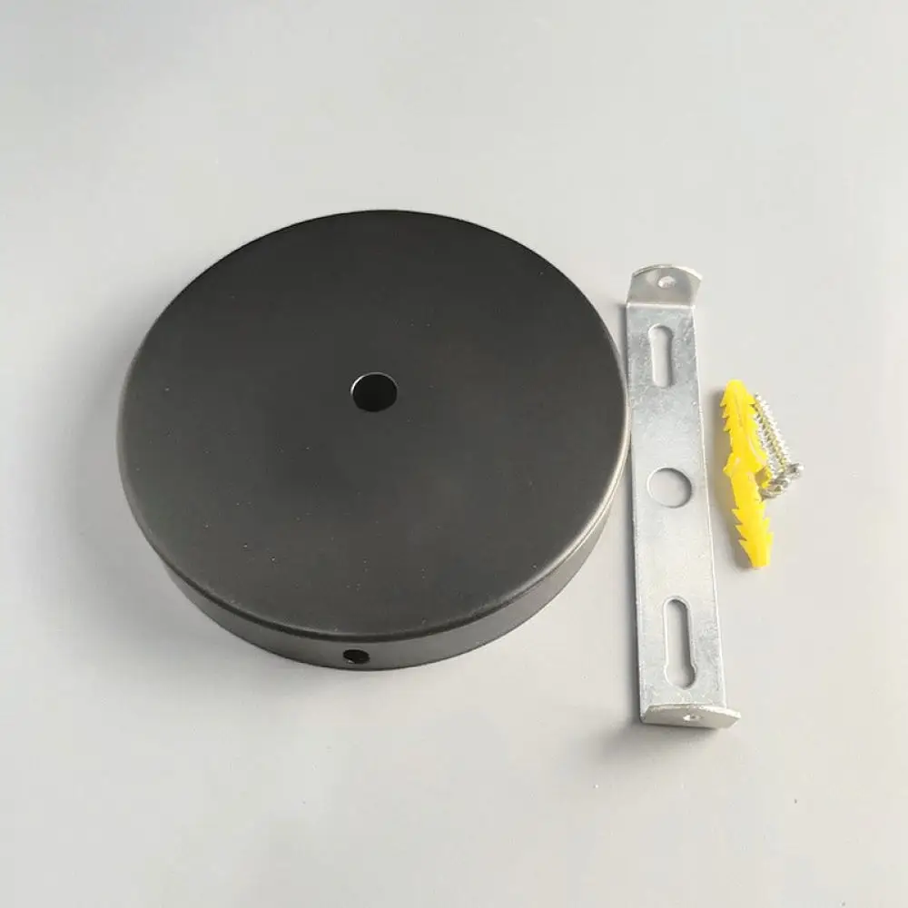 Iron Ceiling Mount Canopy For Pendant Light Chandelier Round Base Plate Lighting Accessory Modern Hardware Hardware