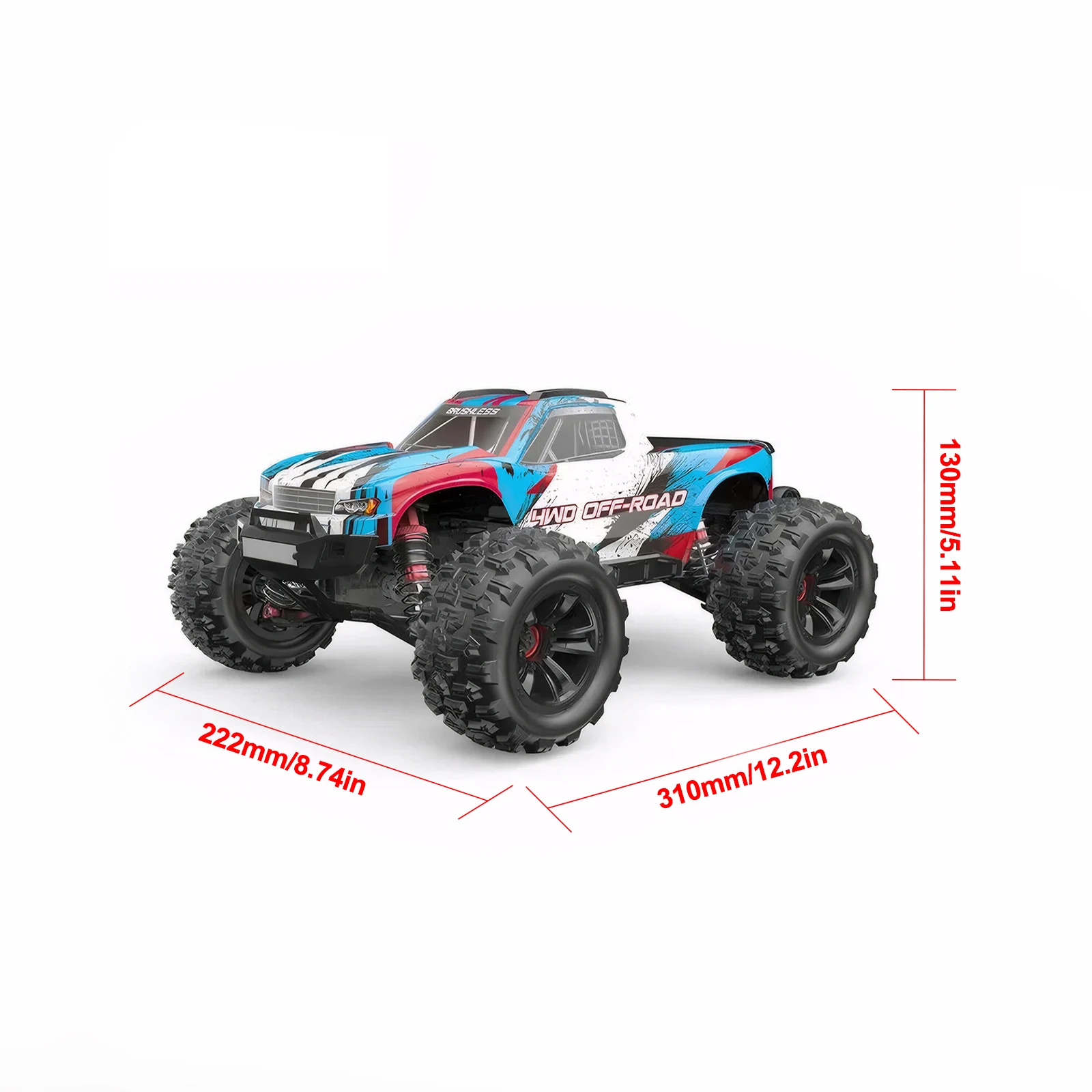 MJX Hyper Go 16208 16209 16210 Bezszczotkowy samochód 1/16 RC 2.4G Zdalnie sterowany 4WD Wyścig terenowy Szybka elektryczna ciężarówka hobbystyczna