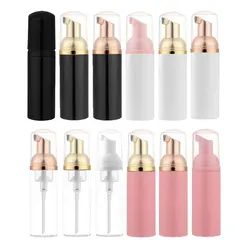 6pcs 60ml Plastiks chaum Pump flasche leeres Gesicht Wimpern Kosmetik flaschen reiniger Seifensp ender zum Reinigen der Schaum flasche