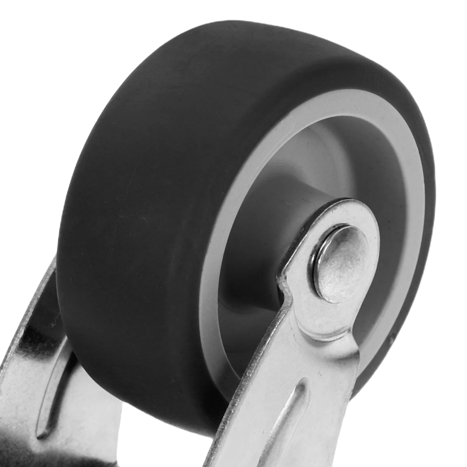 عجلة توجيه للباب المنزلق، أسطوانة دعم سفلية مضادة للترهل، رمادي شديد التحمل، سهلة التركيب، أجهزة باب الحظيرة، دليل أرضية منزلق