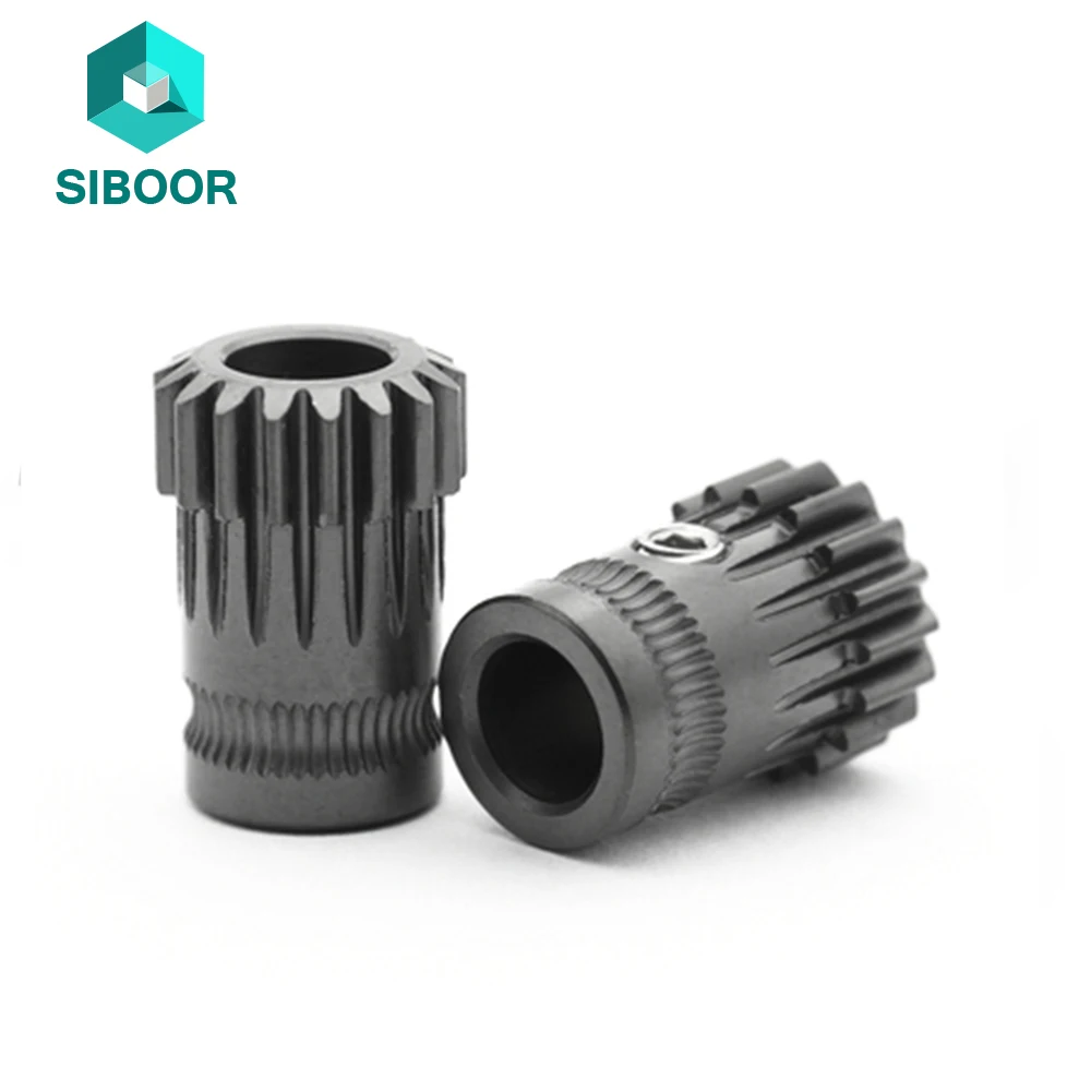 2PCS Nano Hardened Extrusion Wheel 3D Printer Gears Extrusion Wheel High-precision Processing, Suitable for High-end VORON Model