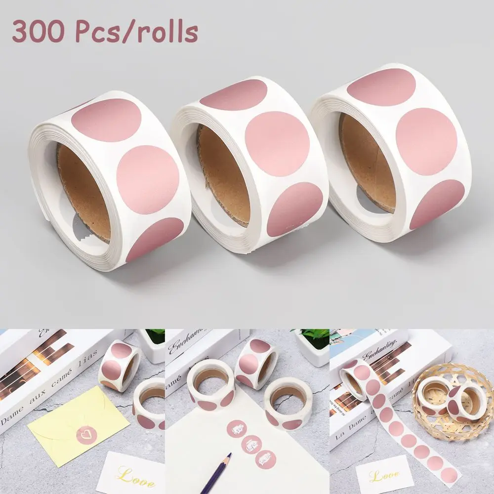 Home Cards Wedding Message Card Party Supplies Business Secret Code Cover Labels Adhesive Paper Round Shape Scratch Off Sticker
