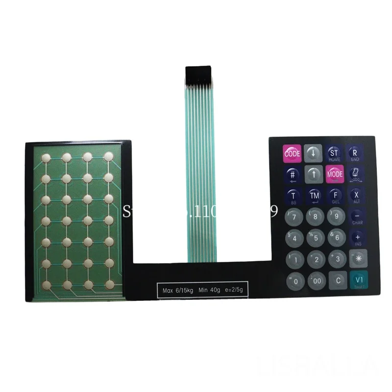 Brand New 3600 Keypad English Version for Mettler Toledo Tiger 8442 P8442 3600 3650 3880 Barcode Scales Keyboard P/N: 71207380