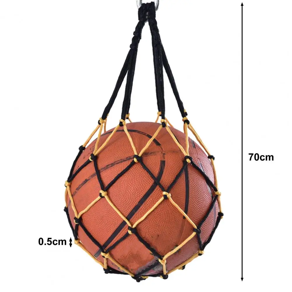 

Basketball Net Bag Mesh Sports Bag Durable Multi-sport Equipment Bag Basketball Volleyball Football Wear Resistant Strong