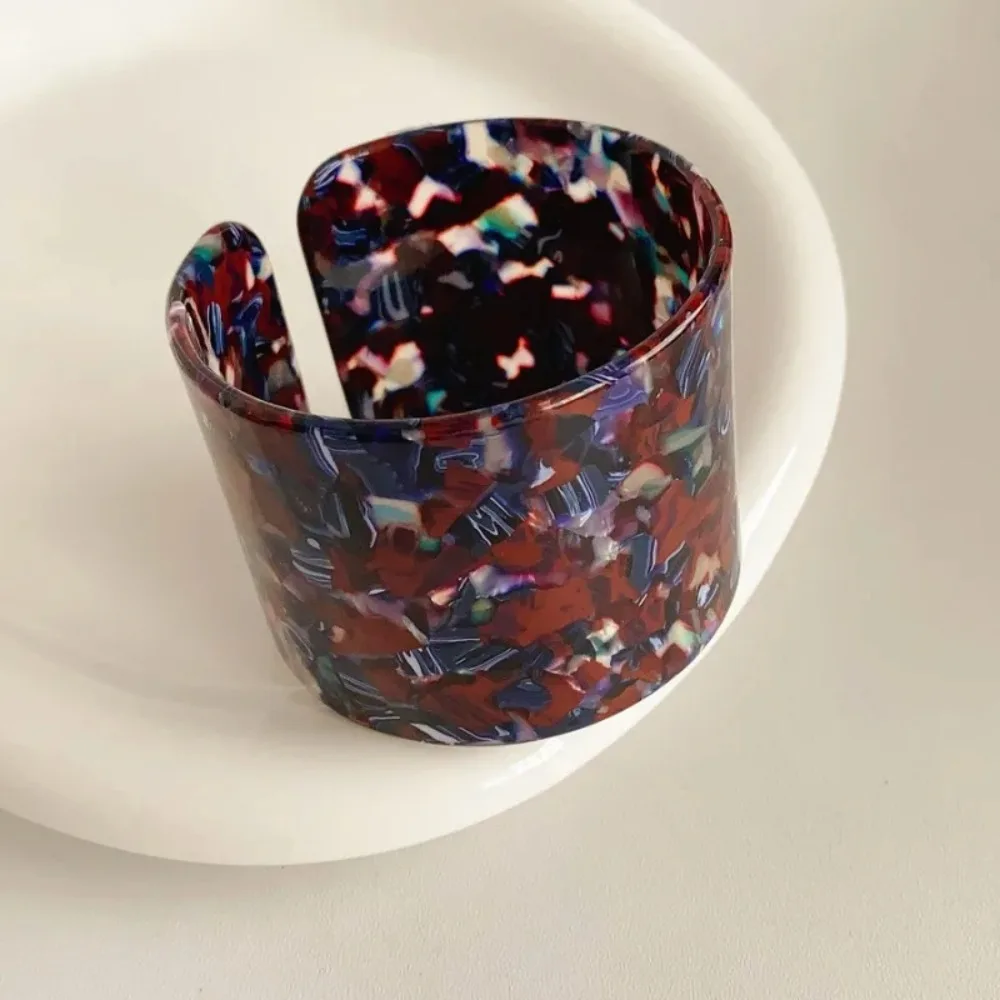

Geometric Acelete Plate Bangle Bohemian Europe American Style Open Wide Bracelet Jewelry Accessories Minority Design