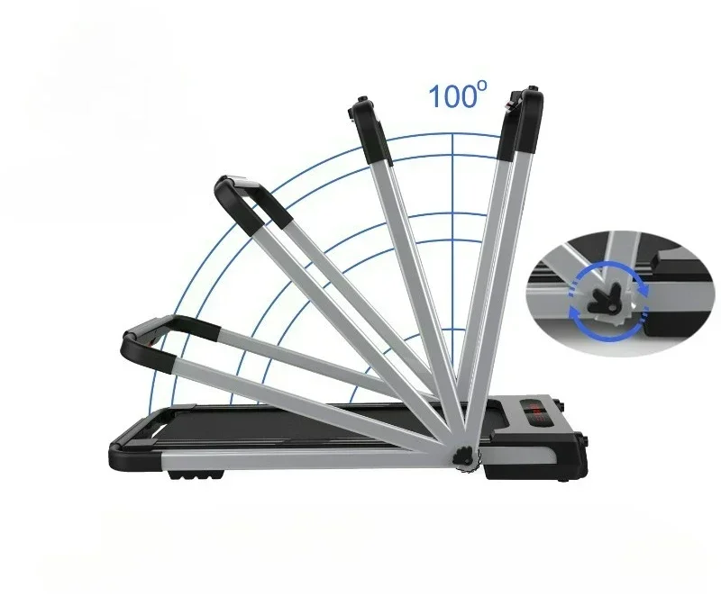 

Sturdy Durable Under Desk Walking Pad Treadmill Stable Base For Home Daily Fitness And Exercise Long Service Life