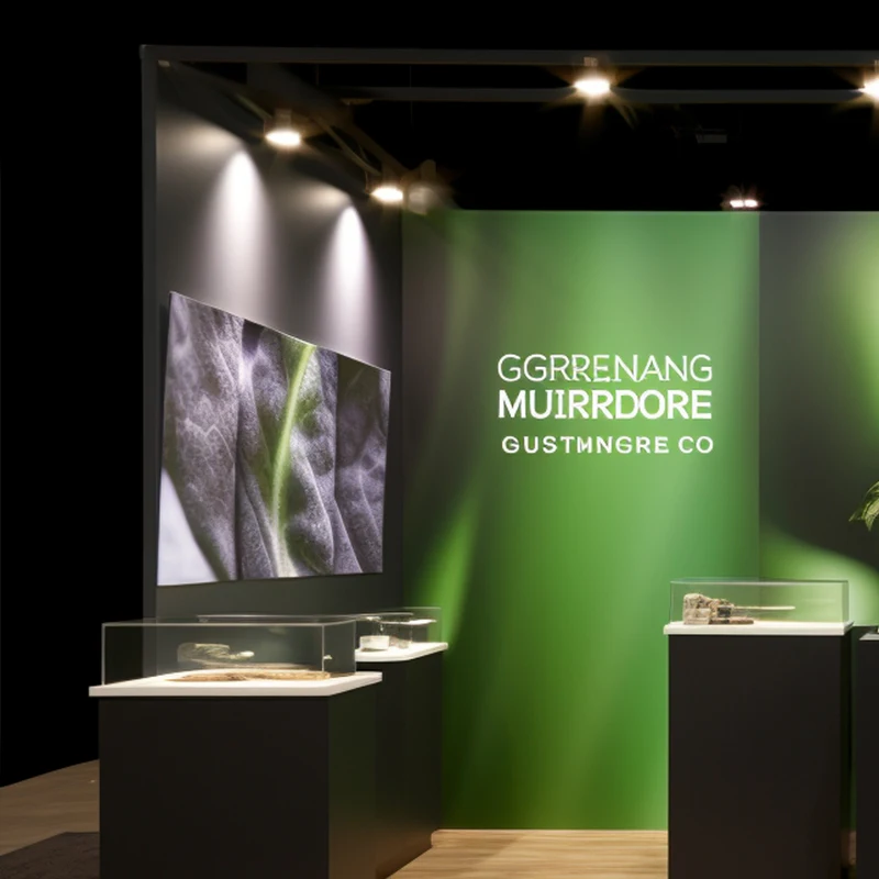 Exhibition and Trade Shows Illuminate Exposition Booth Stand Tension Fabric Frame Convention Show Displays
