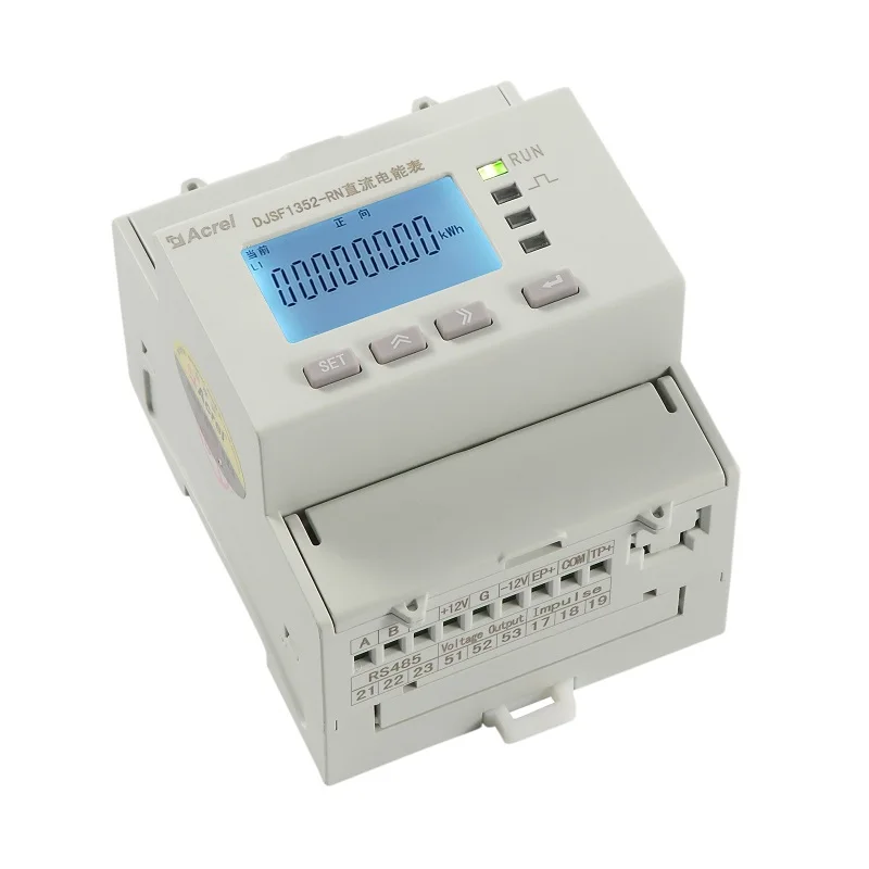 DC Voltage Meter DC0-1000V 48V 75mV DJSF1352-RN/K under voltage over current alarm output CE DC system Energy meter